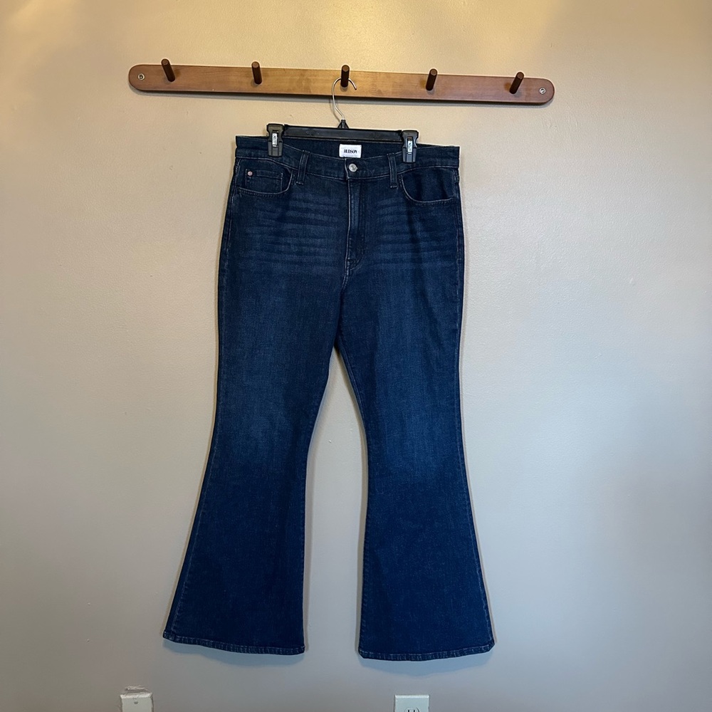 Women's Flared Blue Jeans